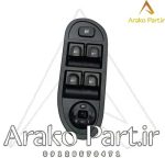 کلید شیشه بالابر جلو سمت راننده جک J3 اصلی