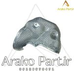 عایق حرارتی لوله اگزوز جک S5 اصلی